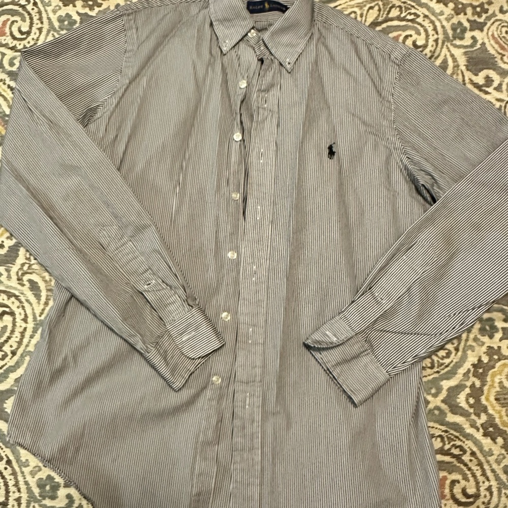 Ralph Lauren Blue Label 100% Cotton Button Down. Perfect condition